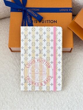 ✨NEW✨ LOUIS VUITTON Resort 2026 Stripes Jane Notebook PM - Yellow